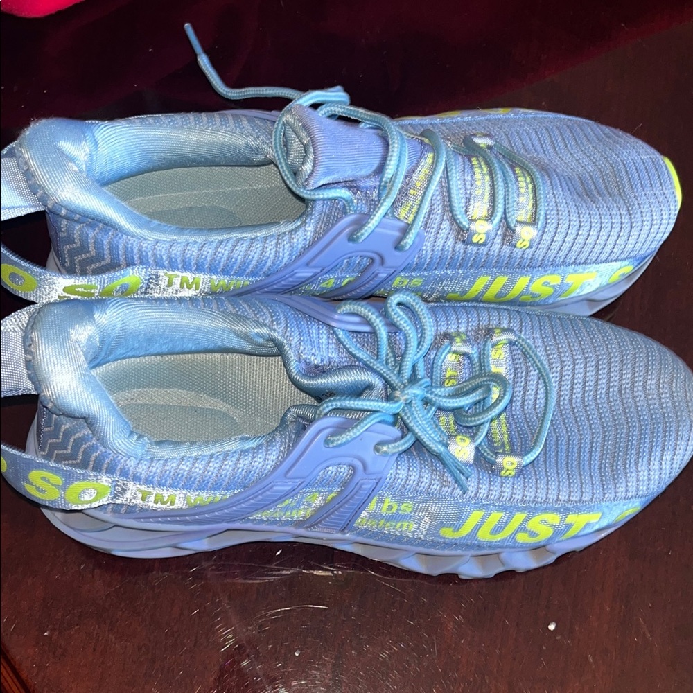 Kids Blue Athletic Shoes